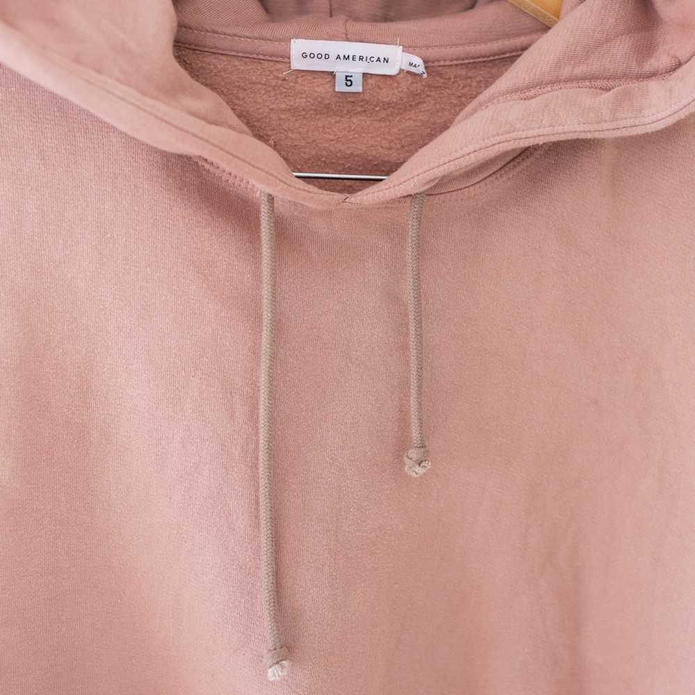 Good American Cropped & Cool Dusk Hoodie Size 2XL - Picture 4 of 8
